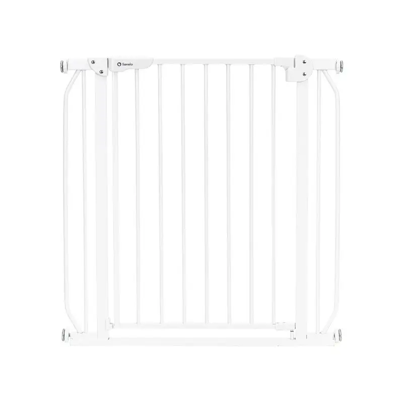 Poarta de siguranta, Lionelo, Truus Slim, Prin presiune, 105 cm, Conform cu standardul europeane de securitate EN1930, Alb