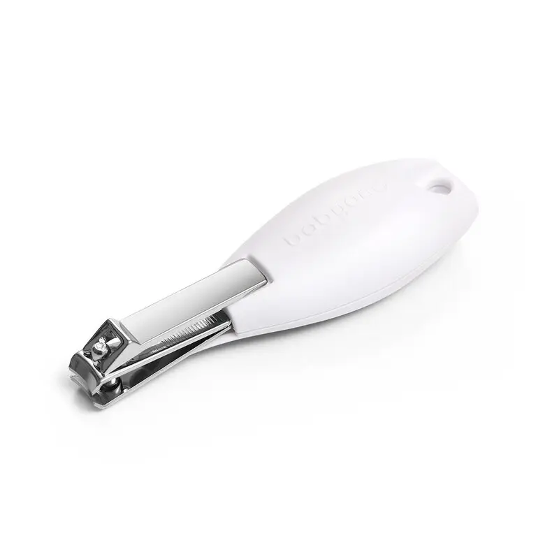 Unghiera, BabyOno, Cu maner ergonomic, Alb