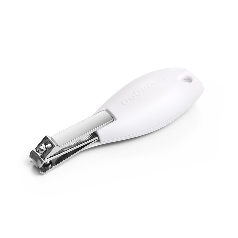 Unghiera, BabyOno, Cu maner ergonomic, Alb