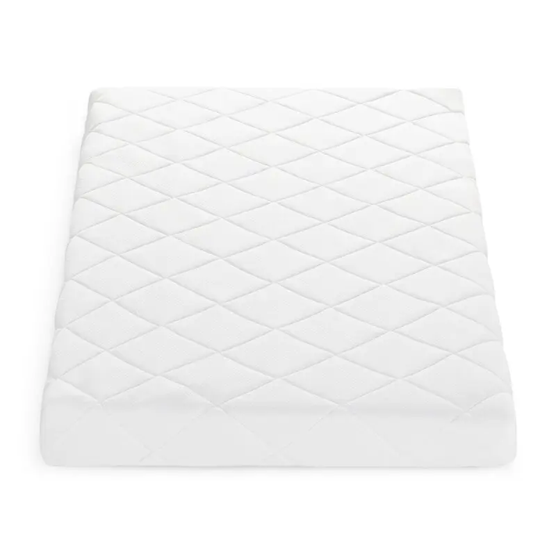 Saltea pentru patut, Petite&Mars, Coco Dream, Cocos-Spuma, Cu husa detasabila, 120x60x8 cm, Alb