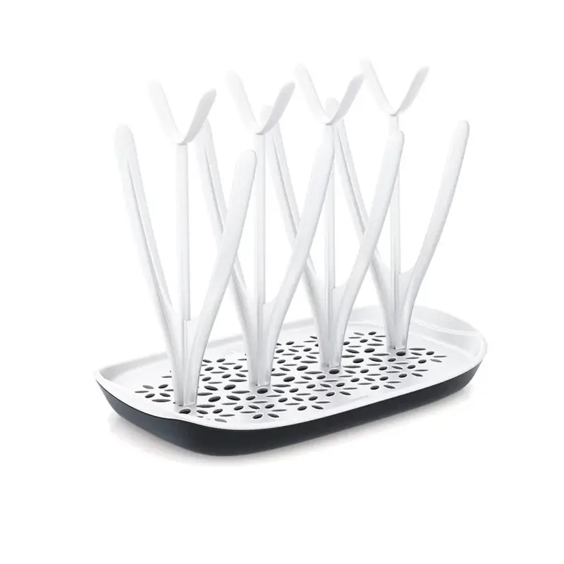 Uscator, Philips Avent, Pentru biberoane, cu tava detasabila, Cu design flexibil, Fara BPA, 33 x 20 5 x 6 8 cm, 0 luni+, Alb