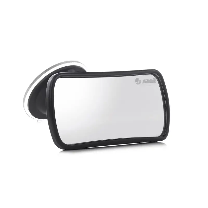 Oglinda auto, Jane, Pentru parbriz, Din sticla rezistenta la spargere, 14.5 x 7.5 x 5.5, Black