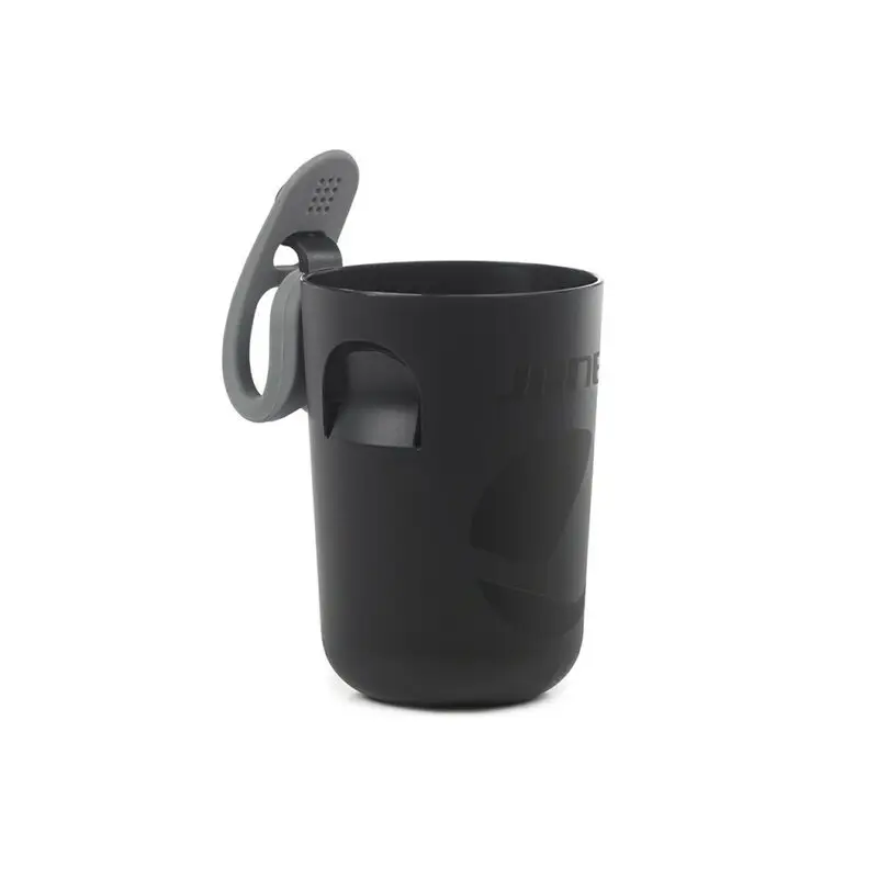 Suport pentru carucior, Jane, Universal, Pentru biberon/sticla, 15 x 5 x 21 cm, Negru