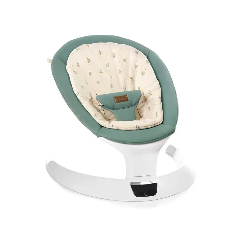 Balansoar electric, Jane, Moon, Cu 5 trepte de viteza, Timer, 12 melodii si 5 sunete ale naturii, Conform cu standardul european EN 12790:2023, Botanic