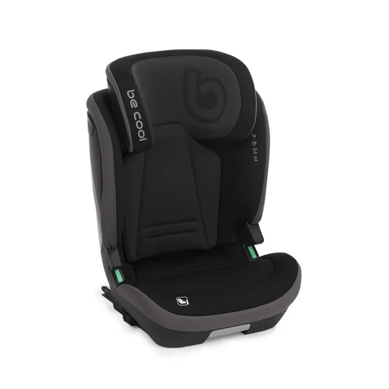 Scaun auto, Be Cool, Bravo, I-Size, 100-150 cm, 4-12 ani, Cu isofix, Cu inclinare anatomica, Conform cu standardul european de securitate ECE R129, Be Night
