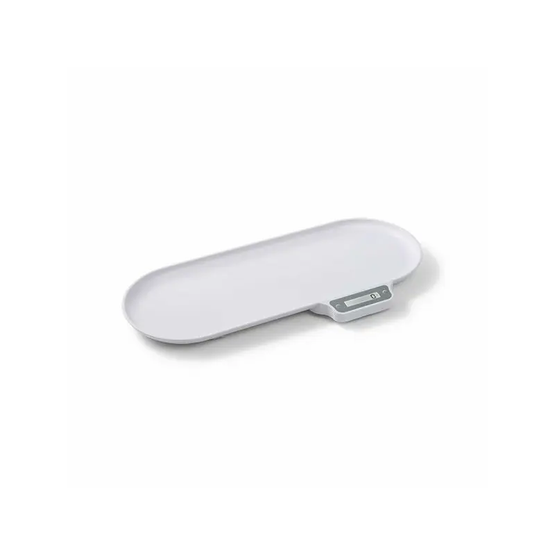 Cantar electronic pentru bebelusi, BabyOno, Capacitate 30 kg, Precizie, Display digital mare, Ergonomic, Usor de utilizat, 70x32 cm, 0 luni+, Alb