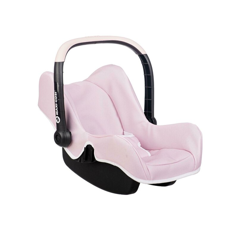 Scoica auto pentru papusi, Smoby Maxi Cosi, Roz