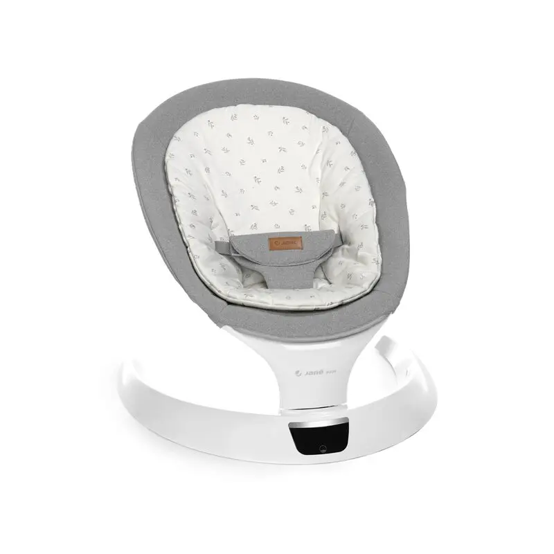 Balansoar electric, Jane, Moon, Cu 5 trepte de viteza, Timer, 12 melodii si 5 sunete ale naturii, Conform cu standardul european EN 12790:2023, Mist