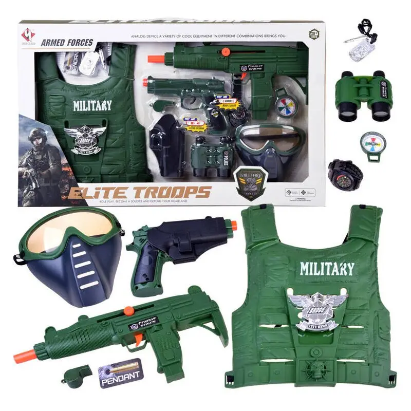 Set jucarie vesta cu accesorii, Green