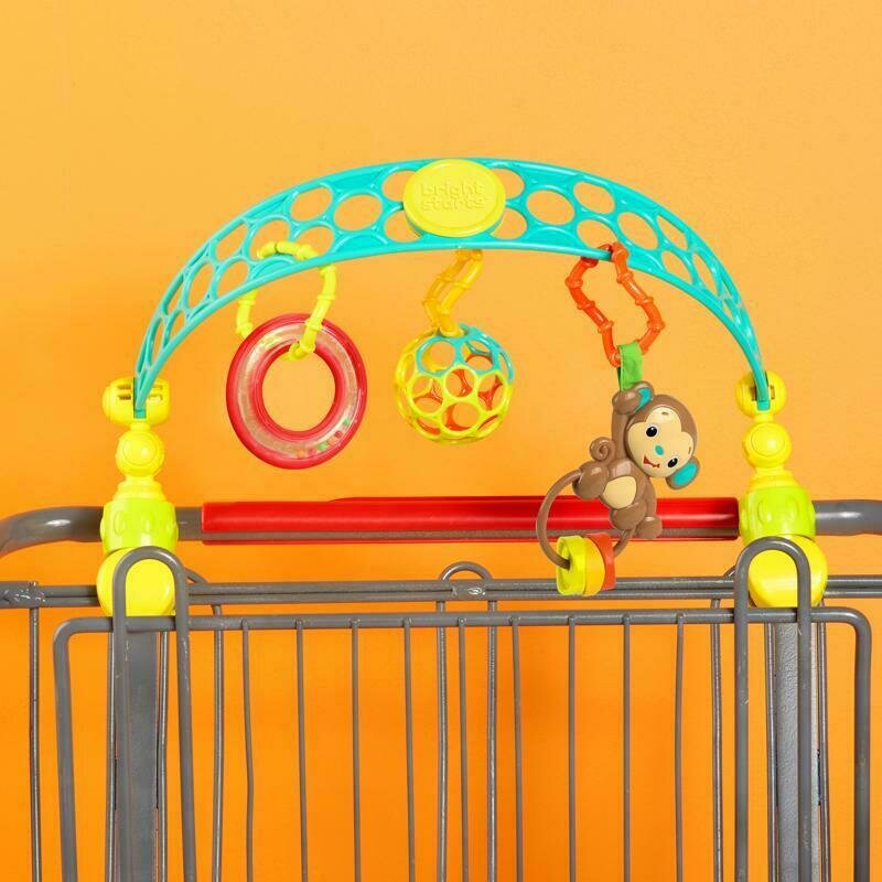 Arcada cu jucarii, Oball, Flex'n Go, 0 luni+, Multicolor