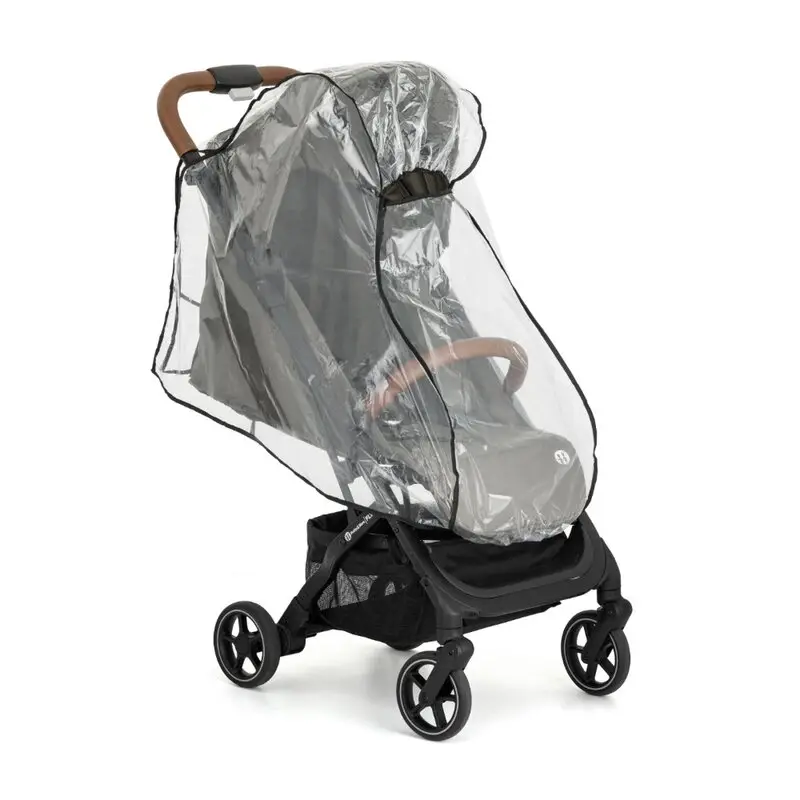 Husa de ploaie pentru carucior sport, Petite&Mars, 80x68x38 cm, Transparent