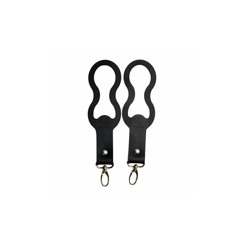 Set 2 clesti din silicon pentru carucior, Petite&Mars, Universali, Negru