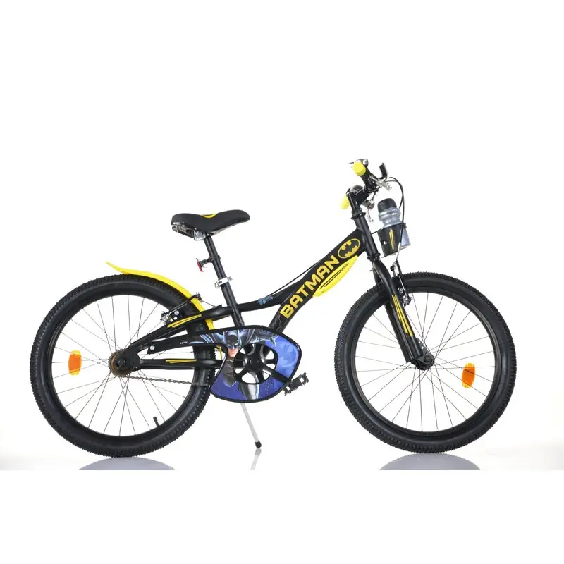 Bicicleta cu pedale, Dino Bikes, Batman, 20 inch, Pana la 130 cm