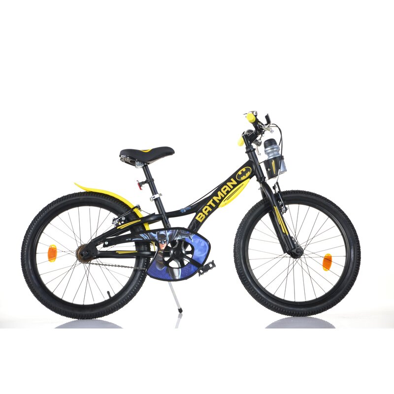 Bicicleta cu pedale, Dino Bikes, Batman, 20 inch, Pana la 130 cm