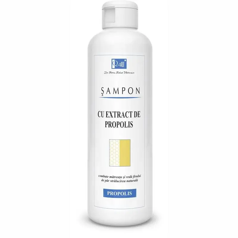 Sampon cu propolis Q4U, 250 ml, Tis Farmaceutic