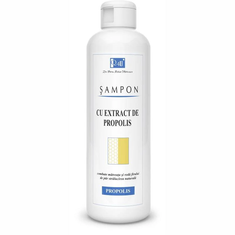 Sampon cu propolis Q4U, 250 ml, Tis Farmaceutic