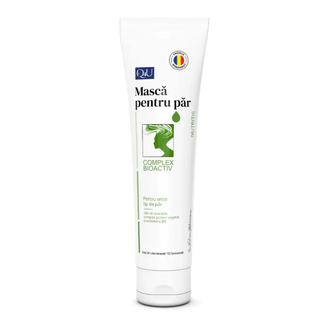 Masca de par Q4U, 150 ml, Tis Farmaceutic