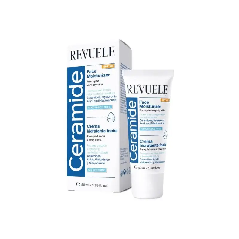 Crema de fata cu Ceramide SPF25, 50 ml, Revuele