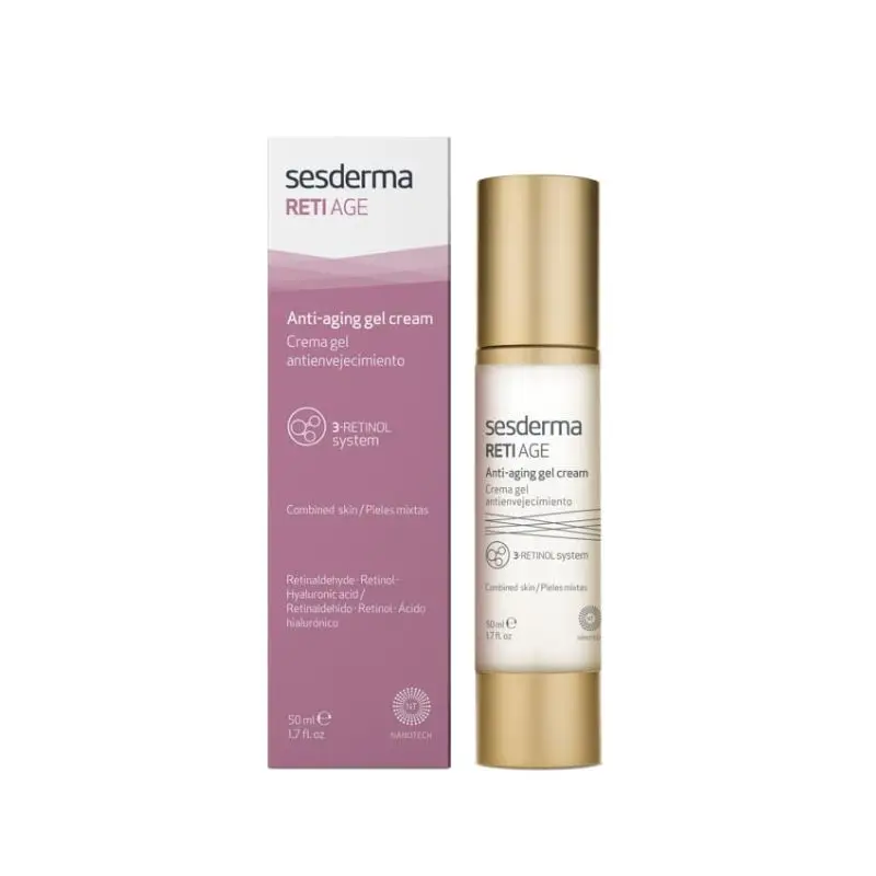 Cremă-gel anti-rid RetiAge, 50 ml, Sesderma