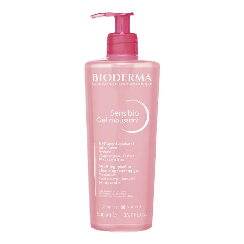 Gel Spumant Sensibio, 500 ml, Bioderma