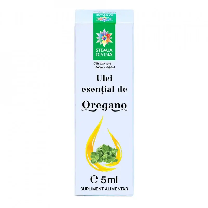Ulei esential de oregano, 5ml, Steaua Divina