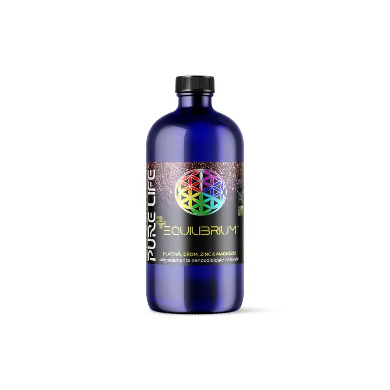 Solutie nanocoloidala Equilibrum Mix Elixirium, 480 ml, Pure Life