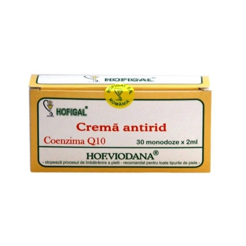Crema antirid Hof Viodana, 30 monodoze*2ml, Hofigal