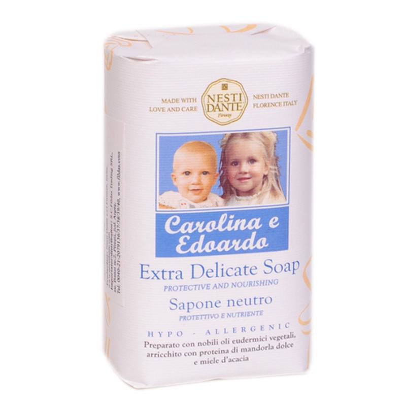 Sapun hipo-alergenic pentru copii, Carolina&Eduardo, 250 g, Nesti Dante