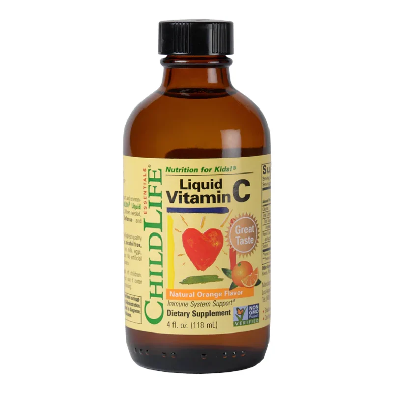 Vitamina C pentru copii Childlife Essentials, 118.50 ml, Secom