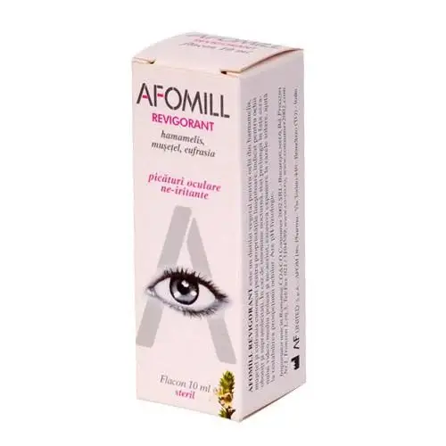 Picaturi oculare revigorante, 10ml, Afomill
