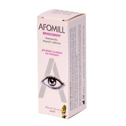 Picaturi oculare revigorante, 10ml, Afomill