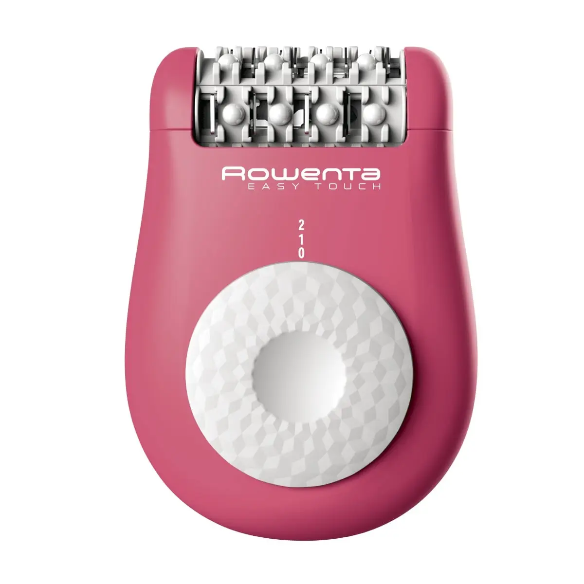 Epilator Rowenta Easy Touch EP1110F1  24 pensete  compact  usor de utilizat  sistem de masaj cu bile  roz neon