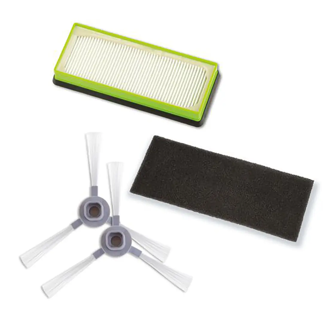 Set filtre si perii laterale Rowenta ZR177002  pentru aspirator robot Rowenta X-Plorer Serie 80  120  seriile RR77xx  RR78xx