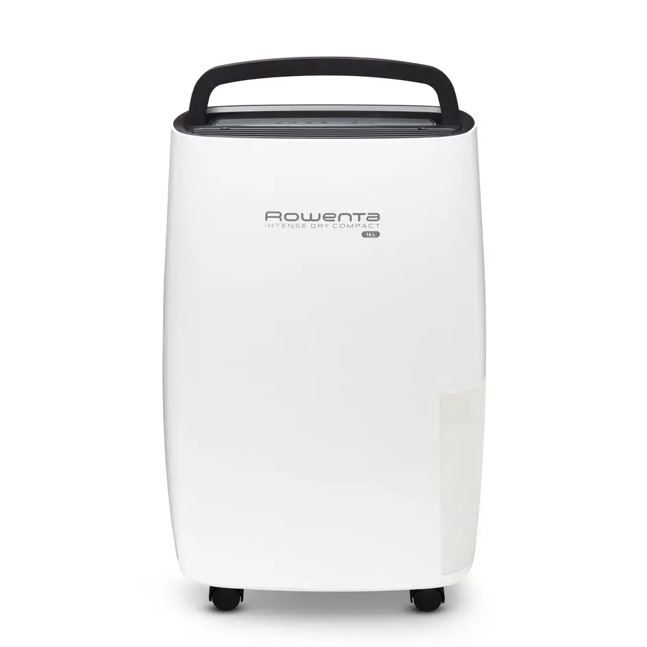 Dezumidificator Rowenta DH4236F0  16 l/24 h  Rezervor 2.4 l  Intense Dry Compact  Higrometru  Linen Dry  Alb