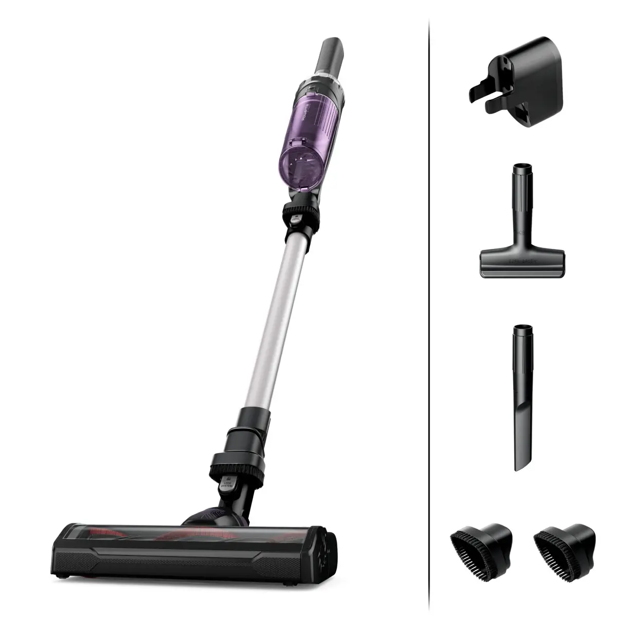 Aspirator vertical Rowenta X-Nano RH1129WO  0.5l  16.8V  Autonomie maxima 40 min  Negru-Mov