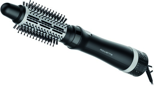 Perie cu aer cald Express Style CF6320F0  3 accesorii  cablu rotativ 360°  negru & argintiu