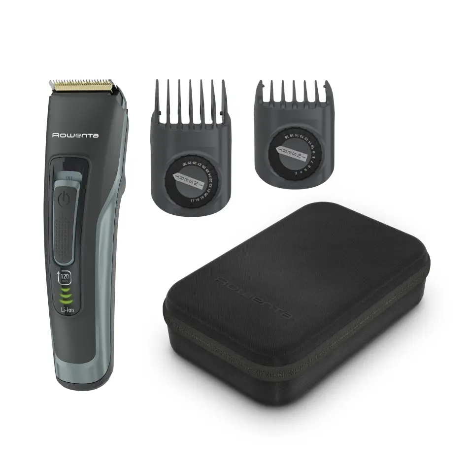 Aparat de tuns parul si barba Rowenta Advancer TN5224E0  autonomie 120 min  2 piepteni reglabili  pana la 29 de lungimi  0.5 - 30 mm  setare precizie
