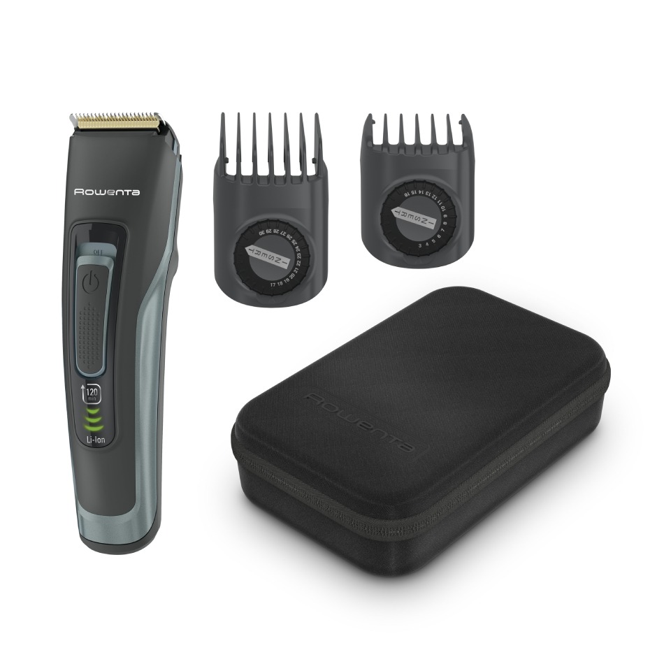 Aparat de tuns parul si barba Rowenta Advancer TN5224E0  autonomie 120 min  2 piepteni reglabili  pana la 29 de lungimi  0.5 - 30 mm  setare precizie