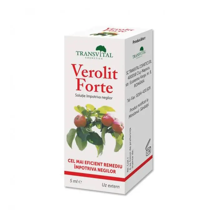Verolit forte Solutie impotriva negilor, 5ml