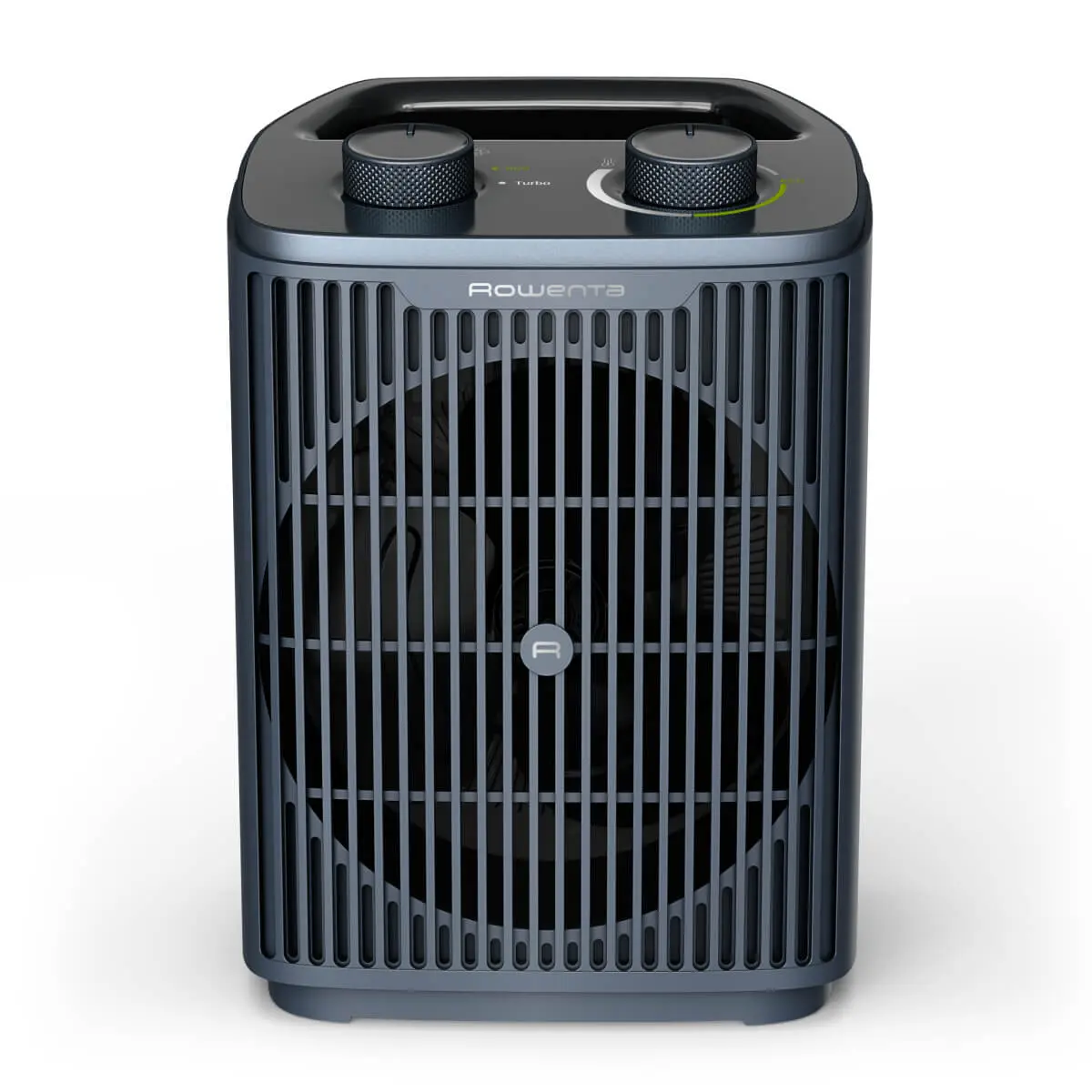 Aeroterma Rowenta Intense Comfort SO2351F0  2000W  mod Eco & Turbo  termostat reglabil  oprire automata  protectie IP 20  maner transport  albastru