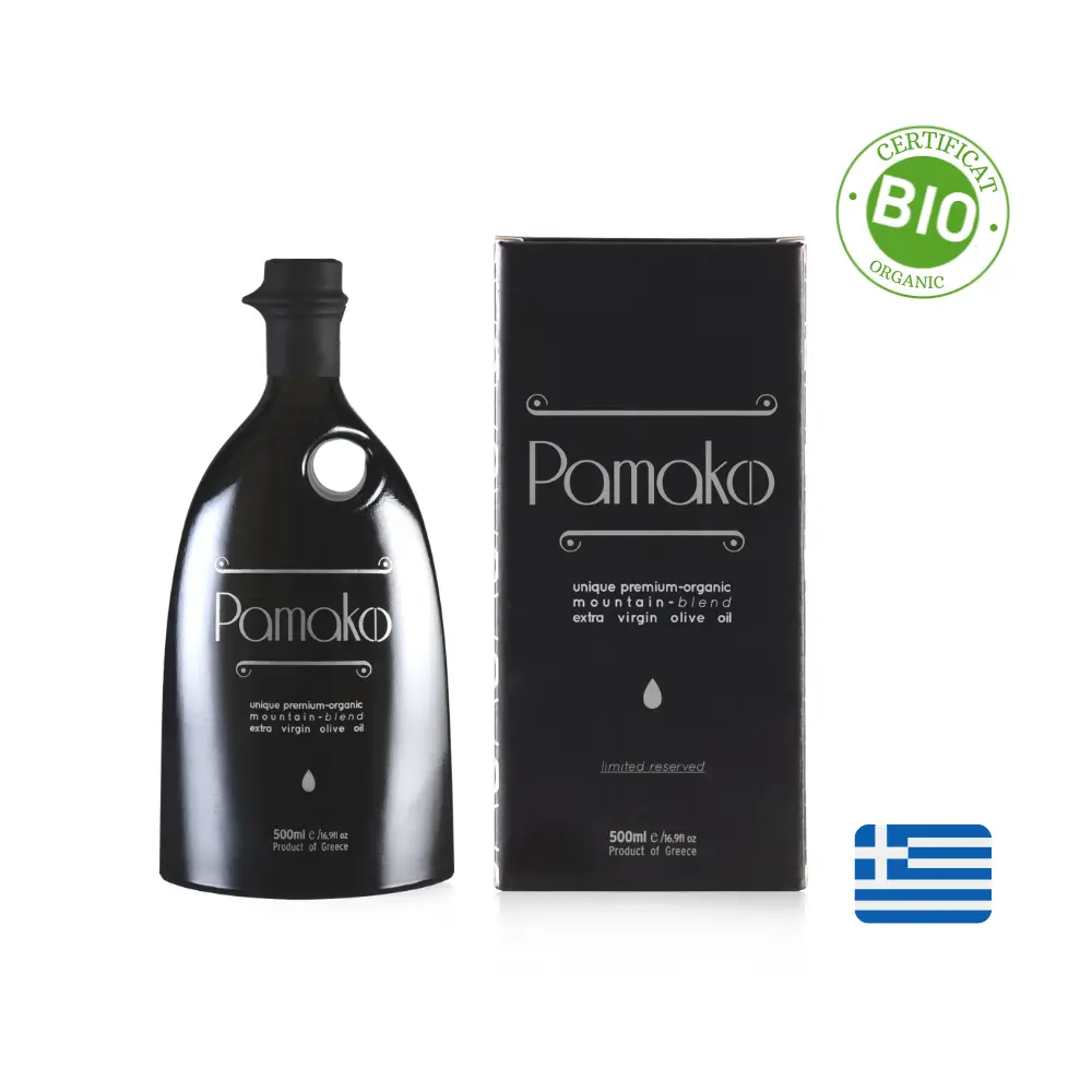 Pamako Blend Bio 500ml Ulei de măsline extravirgin cu conținut ridicat de polifenoli