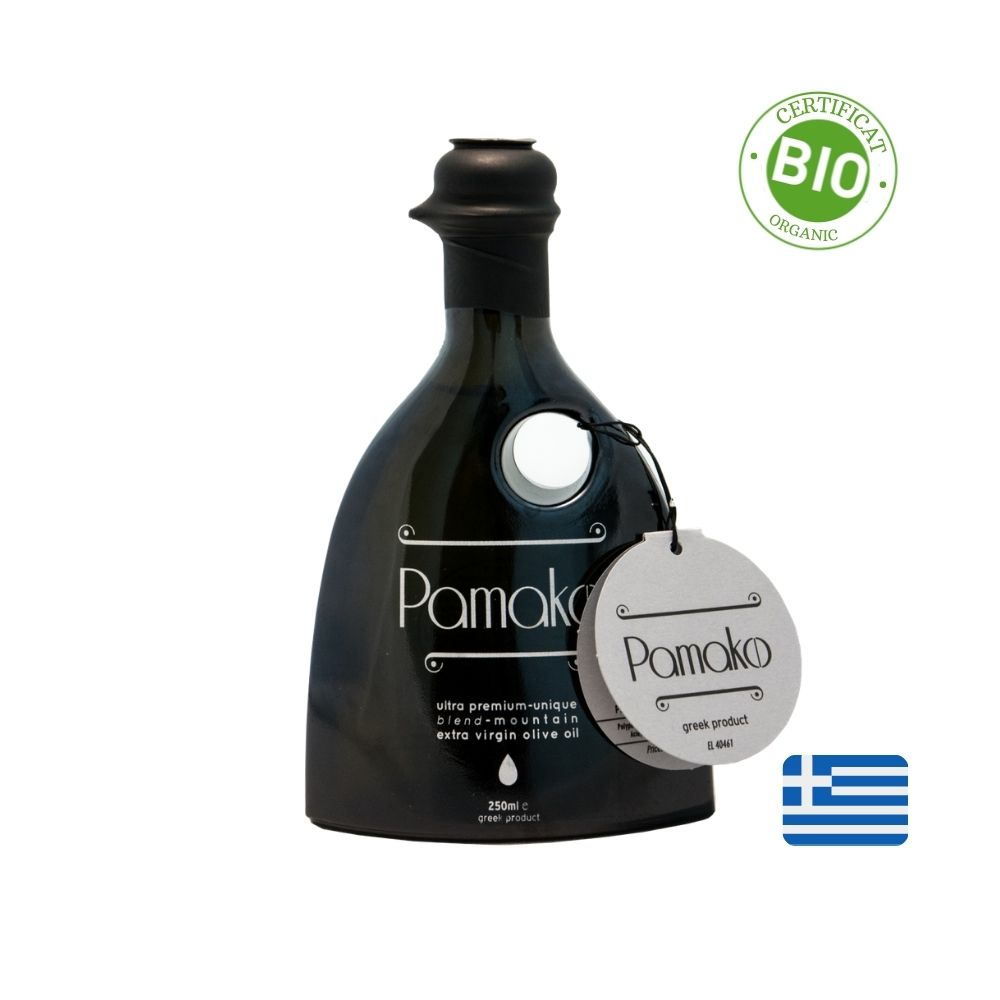 Pamako Blend Bio 250ml Ulei de masline extravirgin cu continut ridicat de polifenoli