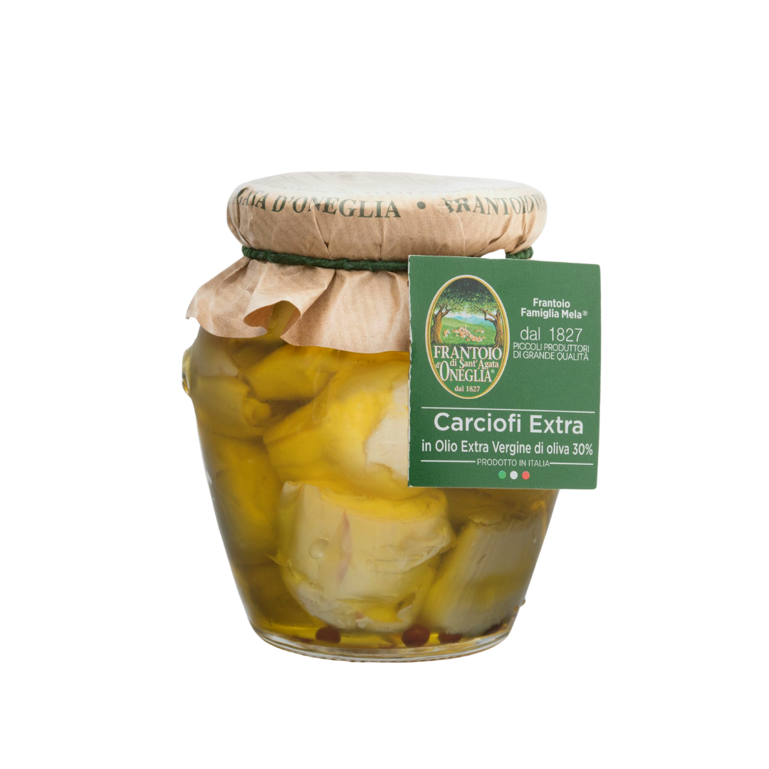 Anghinare - miez de carciofi în ulei de măsline 290g