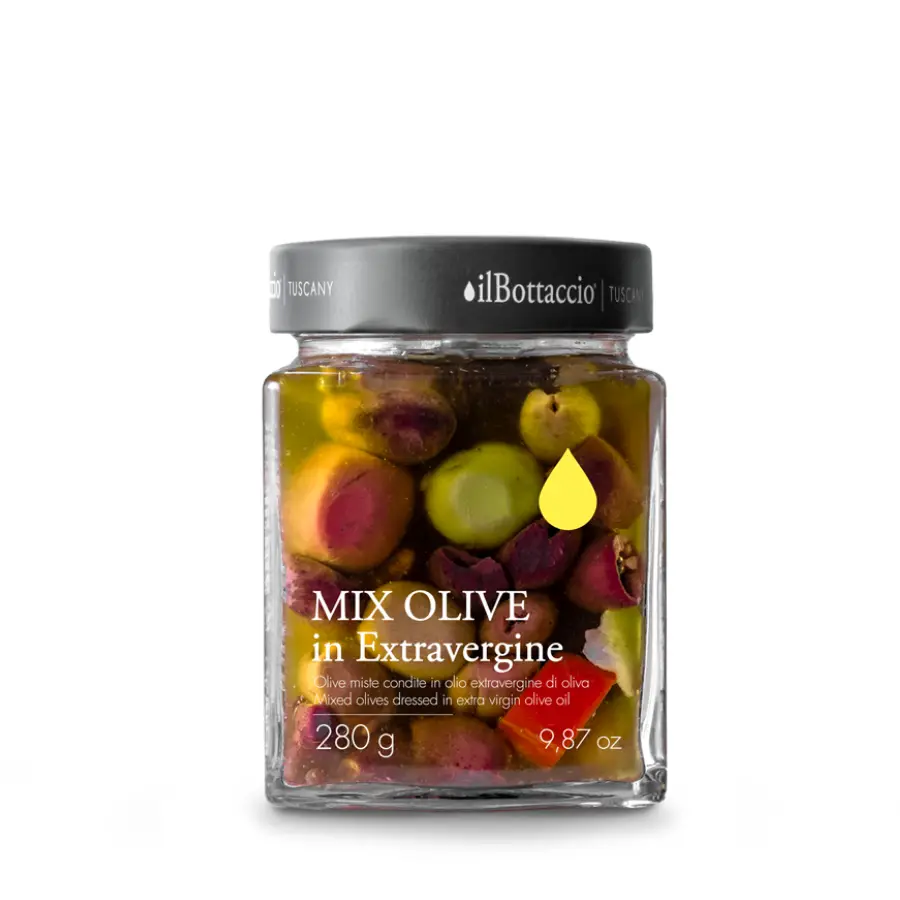 Mix de masline in ulei de masline extravirgin 280g