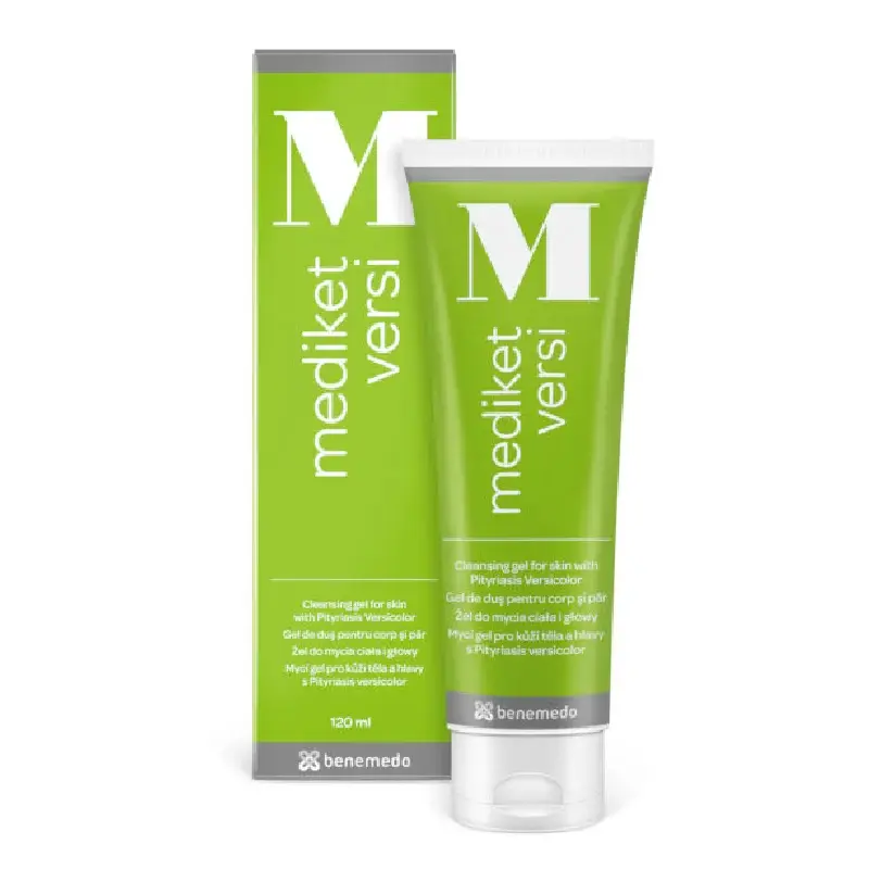 Gel de dus pentru corp si par, 200 ml, Mediket Versi