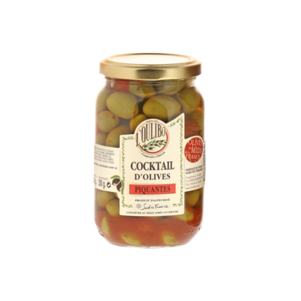 Cocktail picant de masline 380g