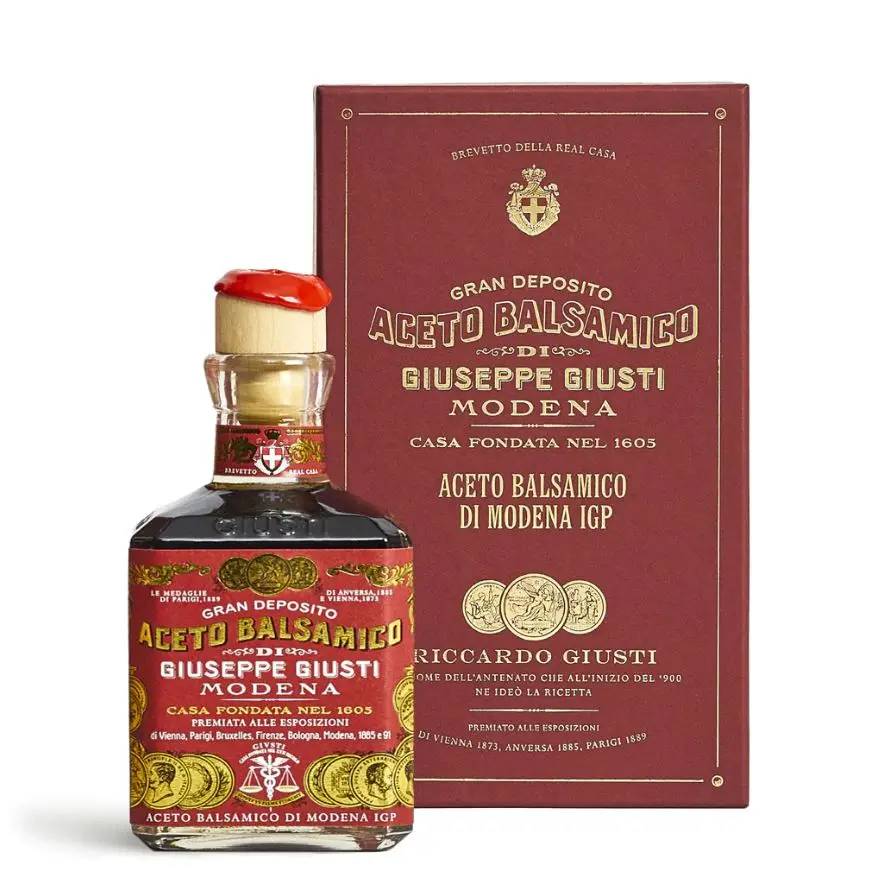 Otet balsamic de Modena IGP Giuseppe Giusti – 3 Gold Medals 250ml