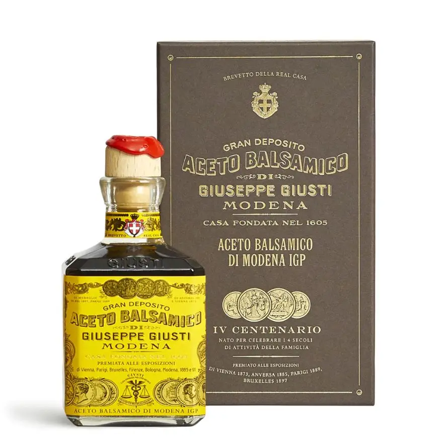 Otet balsamic de Modena IGP Giuseppe Giusti – 4 Gold Medals 250ml
