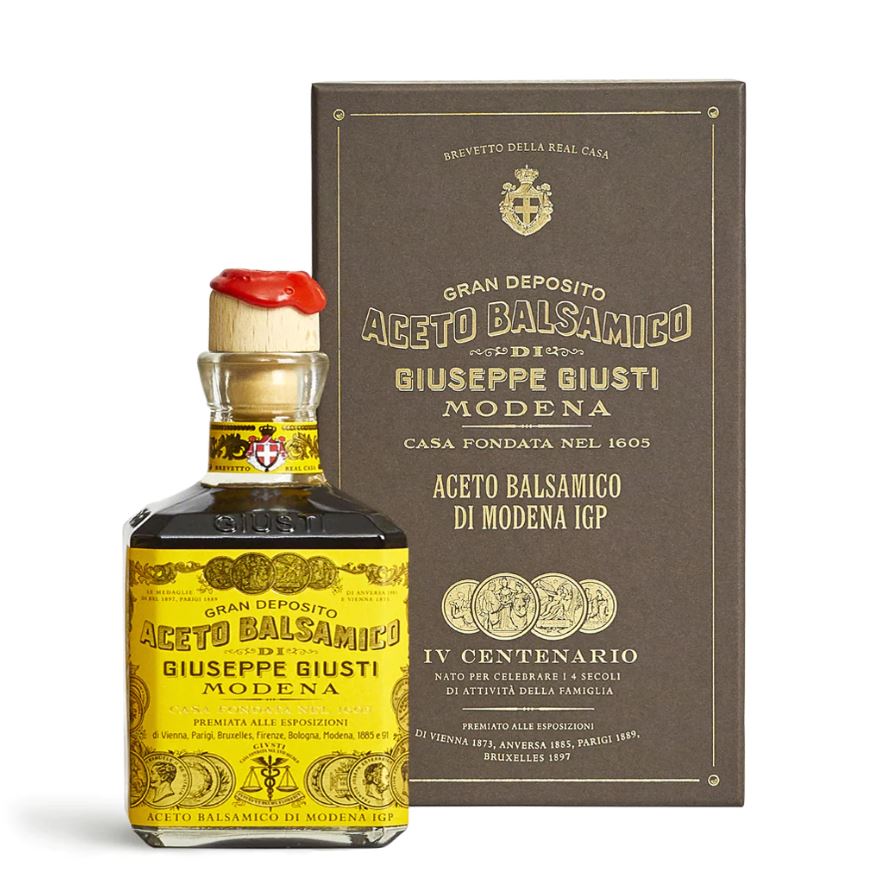 Otet balsamic de Modena IGP Giuseppe Giusti – 4 Gold Medals 250ml