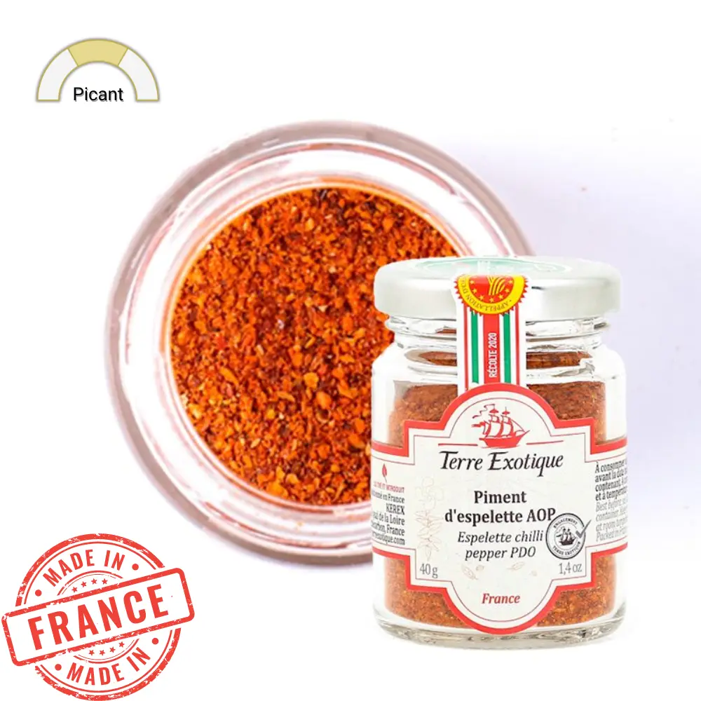 Pudra de ardei iute Espelette DOP 40g